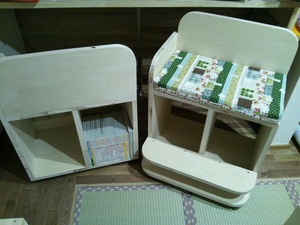 椅子を作ってみた(≧▽≦)