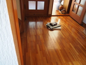床の衣替えで快適にヽ(^。^)ノ