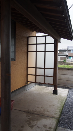 台風前にいかがでしょうか？part2(≧▽≦)～風よけパーテーション～