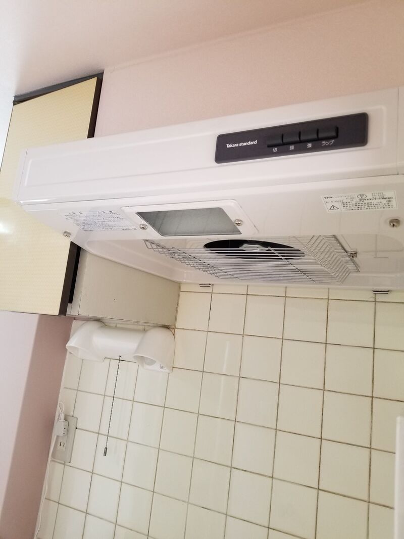 ～after～
換気扇も新しいものに交換！