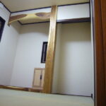 床の間の木にもこだわりました。